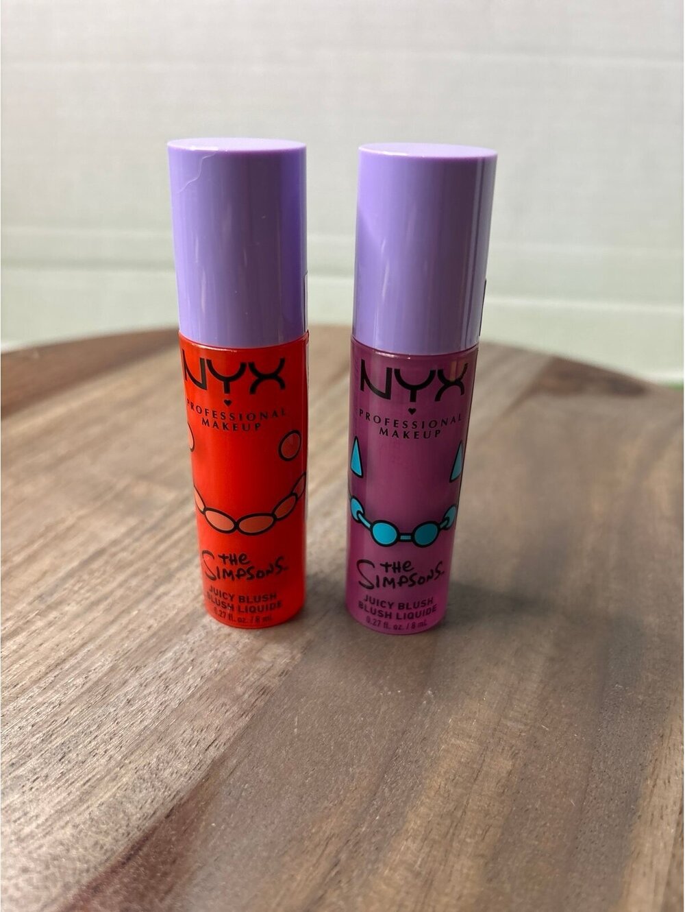 limited-edition NYX Professional Makeup x The Simpsons Saucy Sisters' Fat Cheeks